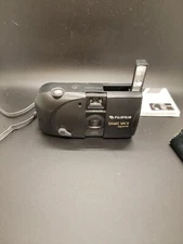 Vintage Fujifilm Smart Shot Supreme 35mm Point And Shoot Camera Tested W/Manual 