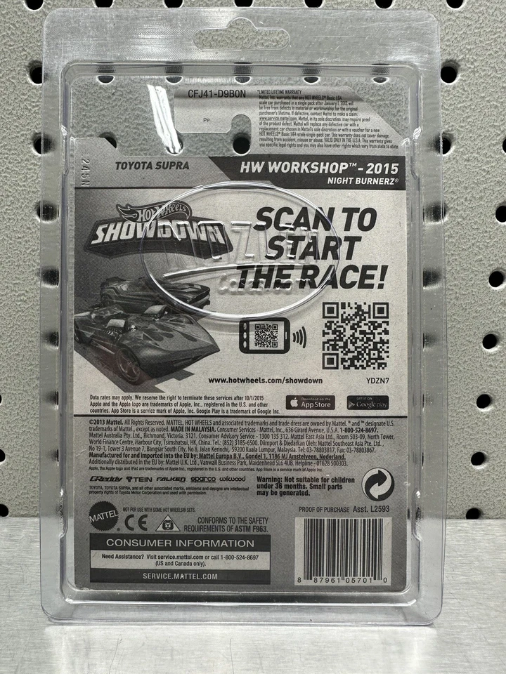 Hot Wheels 2015 Super Treasure Hunt Toyota Supra rojo de RLC juego en caja de fábrica Foto 4 de 4