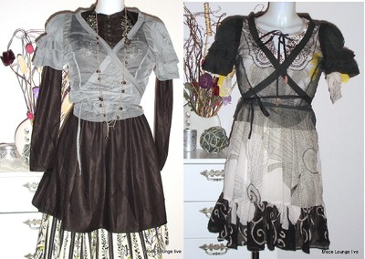 NOA NOA top time to tulle black glacia shirt blouse gray green tulle blouse New
