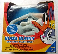 New  Unused Bugs Bunny Sew Easy Plush Pals Kit
