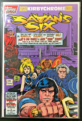 TOPPS COMICS LOT x5 - JACK KIRBY ART - JURASSIC PARK #1 +MORE