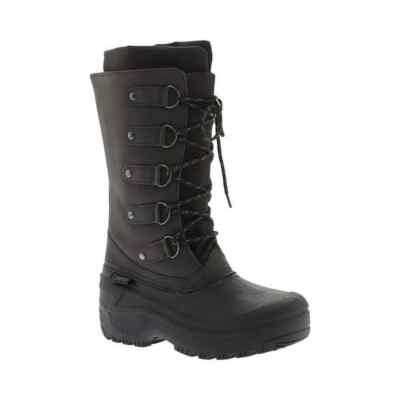 TUNDRA WOMEN'S TATIANA SNOW BOOTS SIZE 10, BLACK *DISTRESSED PKG