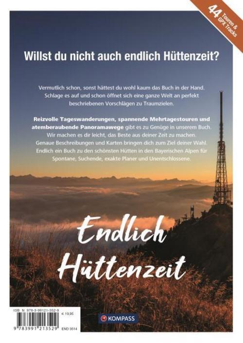 Thumbnail - Kompass Endlich Hüttenzeit - Bayerische Alpen Stephan Bernau