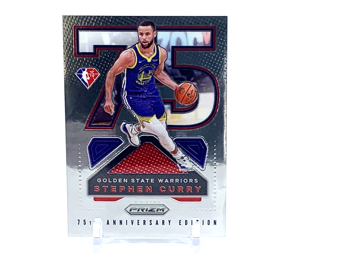 2021 Prizm NBA 75th Stephen Curry PSA 9