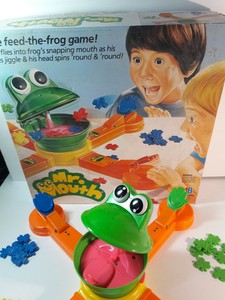 Mr Mouth Interactive Game 1987 Vintage Milton Bradley Feed The Frog Ebay
