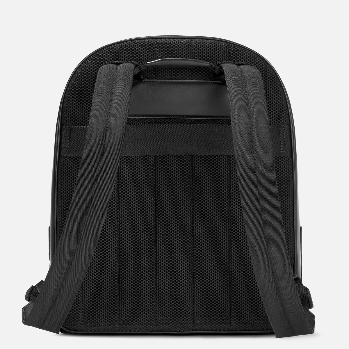 Men backpack Montblanc Meinsterstuck 130914 black leather small