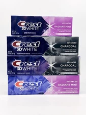 Crest 3D White Toothpaste 4-Pack - Assorted - FREE SHIP