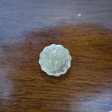 King George VI  1 Anna Indian coin
