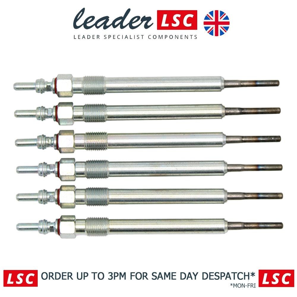 Glow Plugs x6 VW CC B7 2011 to 2016 NEW GENUINE BERU 03L963319 TDi 2.0