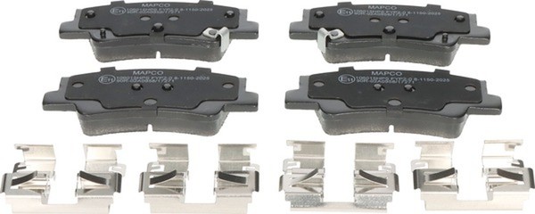 Mapco Bremsbelagsatz Scheibenbremse 106015HPS FüR Hyundai Tucson NX4E NX4A Crdi-image