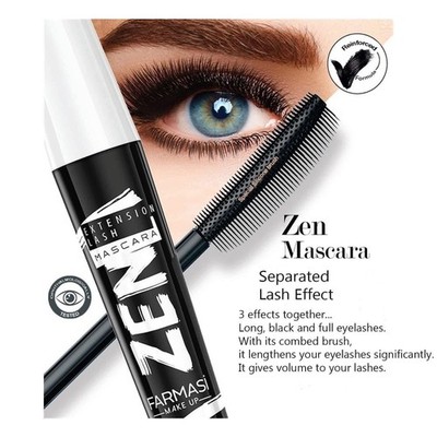 FARMASI - MAKE UP - (GLUTENFREI) ZEN EXTENSION LASH MASCARA 8ML