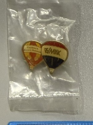 Children's Miracle Network and Remax Hot Air Balloons Company Logo Pin