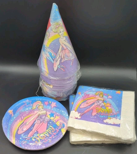 Sky Dancers Doll Birthday Party Supplies Plates Napkins Hats