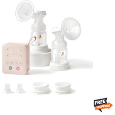 Electric Breast Pump, 4 Pumping Modes 9 Intensity Levels, Portable Split-Tu...