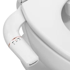 SAMODRA Ultra-Slim Bidet Attachment for Toilet - Dual Nozzle (Frontal & Rear ...