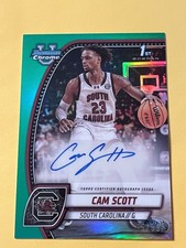 2024-25 BOWMAN U Chrome CAM SCOTT Rookie Autograph Green 95/99 RC AUTO
