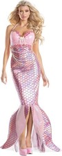 Party King Women's Blushing Beauty Mermaid Adult Costume, Small