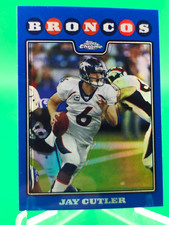 Jay Cutler 2008 Topps Chrome Blue Refractor TC7 - Broncos