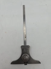 VTG. BROWN & SHARPE NO.616 6” PROTRACTOR/DEPTH GAUGE