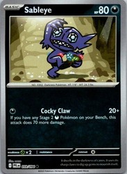 Sableye 059/094 Phantasmal Flames Reverse Holo