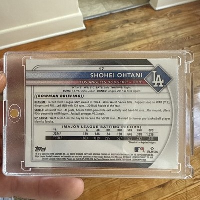 Dh/p b Chrome shohei ohtani refractor 2025 | eBay