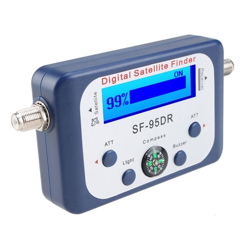 Digital Satellite Signal Meter Finder Dish with Compass Buzzer LCD FTA - Picture 3 of 4