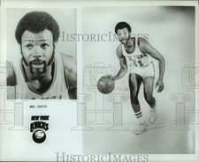 1975 Press Photo New York Knicks Mel Davis - nos14193