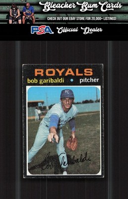 1971 Topps 701 Bob Garibaldi High # SP