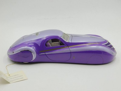 Franklin Mint 1939 Duesenberg Coupe Simone (Purple) 1:24 Scale Diecast Car