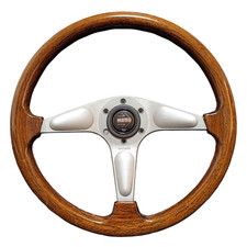 Momo Certo Wood Steering Wheel 370mm 1996 Jdm Alfa Porsche Mercedes Euro Na Nb