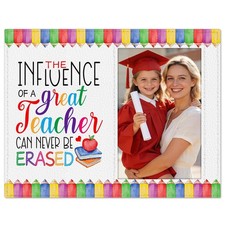 FLYAB Graduation Picture Frames (Light Brown, 4X6)