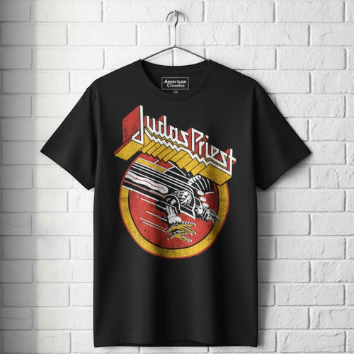 Judas Priest Screaming for Vengeance Men's T Shirt Heavy Metal Rock Band Album