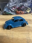 Vintage Midgetoy 3” VW Beetle Volkswagen Blue Diecast Metal Car