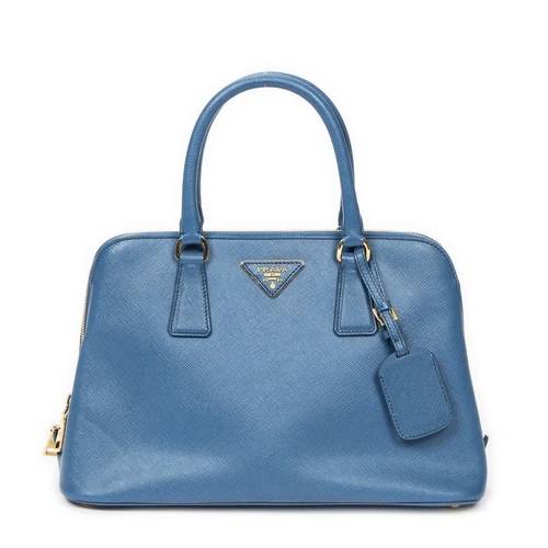 Prada Blue Zip Promenade 
