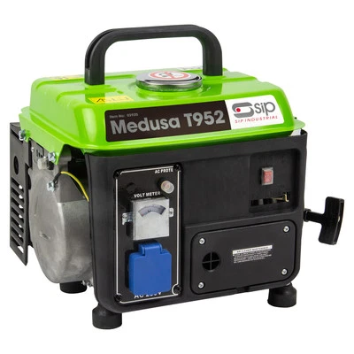 SIP MEDUSA Portable Petrol Generator T952 750W 2hp 60cc 2 Stroke Engine 4L Tank
