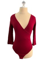 Timing Red Bodysuit Size Small