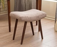 Pouf Polsterhocker Sitzhocker Gepolsterte FußBank SitzmöBel Hocker Textil