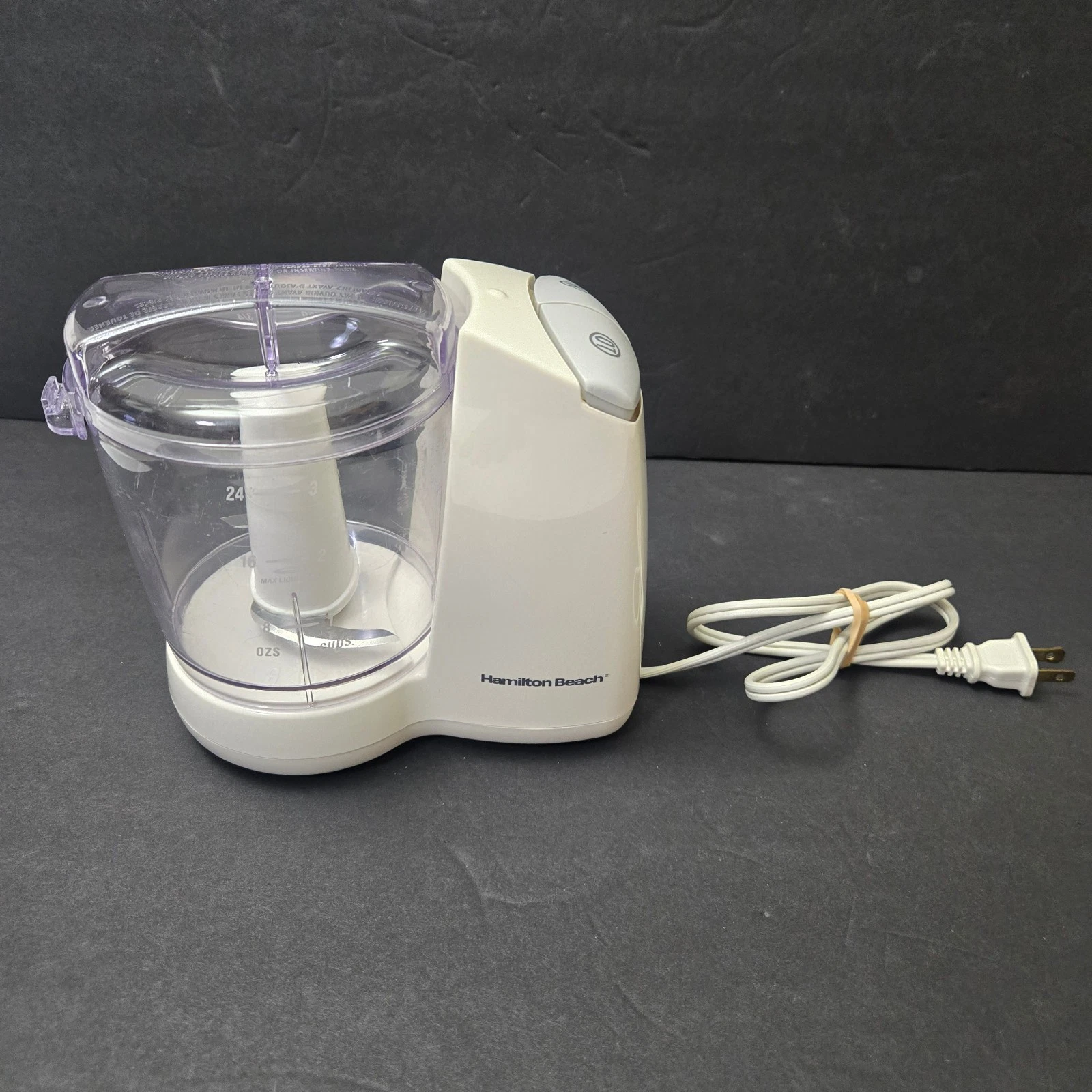 Hamilton Beach 3 Cup Electric Food Chopper Fresh Chop Model 72600 2 Speed-4D
Opens in a new window o