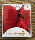 Baby Deer Red Waddle Dress Shoes Size 3 Infant Toddler  Girl's NEW 6-9 Months