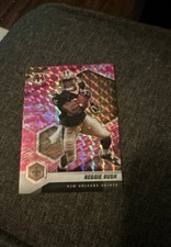 2021 Panini Mosaic - Reggie Bush #144 Camo Pink Mosaic Prizm