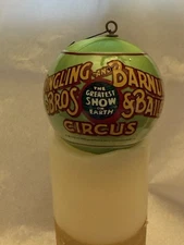 Vintage Ringling Bros & Barnum & Bailey Circus Ornament Ball Clown 🤡 Green