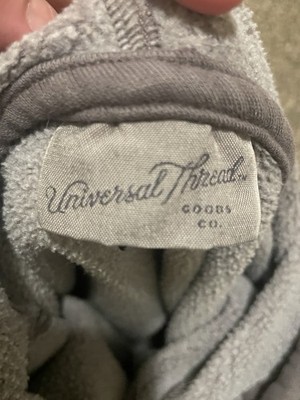Universal Thread Men's XL Gray Fleece Pullover Hoodie Drawstring Pockets