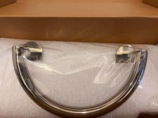 Ginger Kubic Towel Ring - Polished Nickel.