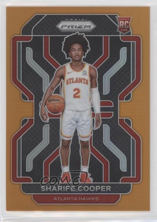 2021-22 Panini Prizm Orange Prizm 8/49 Sharife Cooper #280 Rookie RC 0kr0