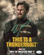 Wyatt Russell Thunderbolts Signed 8x10 Photo ACOA AutographCOA Wyatt Russell Thunderbolts Signed 8x10 Photo ACOA AutographCOA