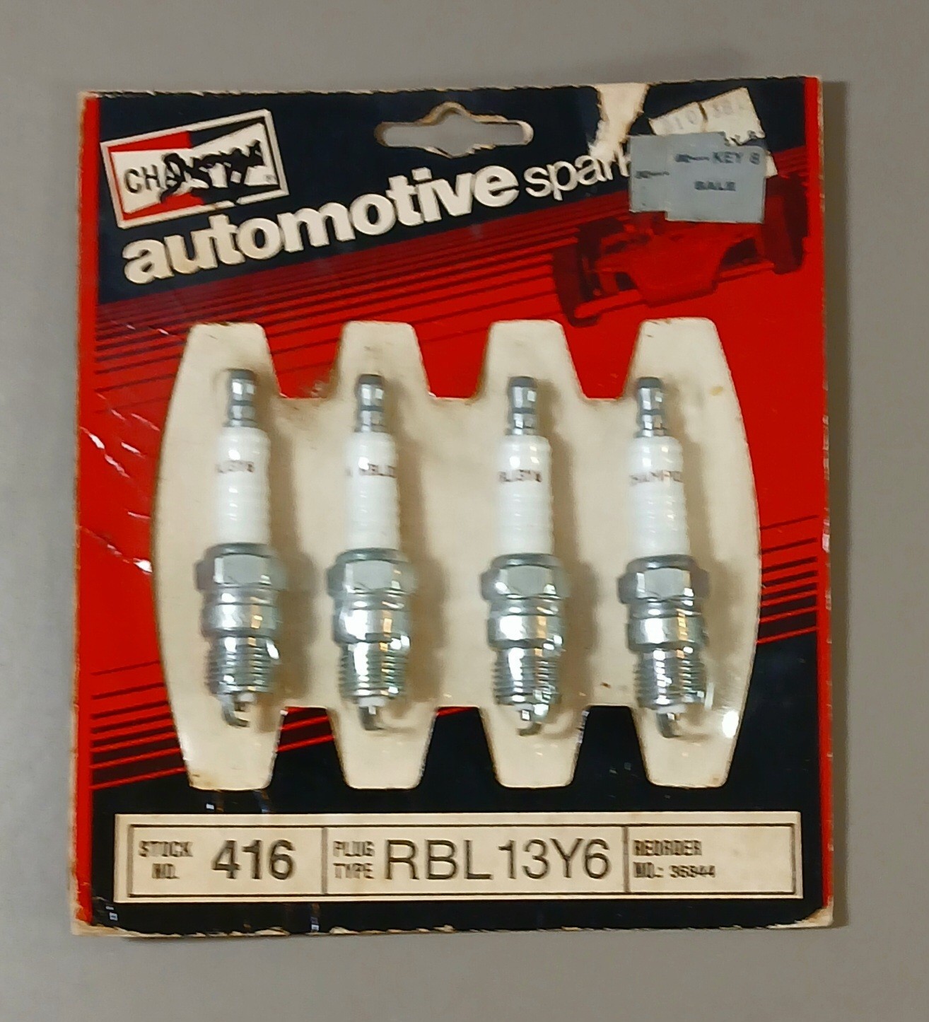 Champion RBL-13Y6 Spark Plug Lot Of 4 NOS