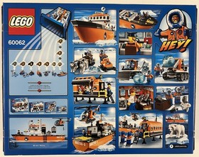 LEGO CITY: Arctic Icebreaker (60062) NISB (minor box damage) please read