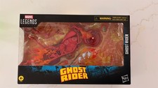 Marvel Legends Ghost Rider Johnny Blaze Red Motorcycle 6  Figure Vehicle Hasbro