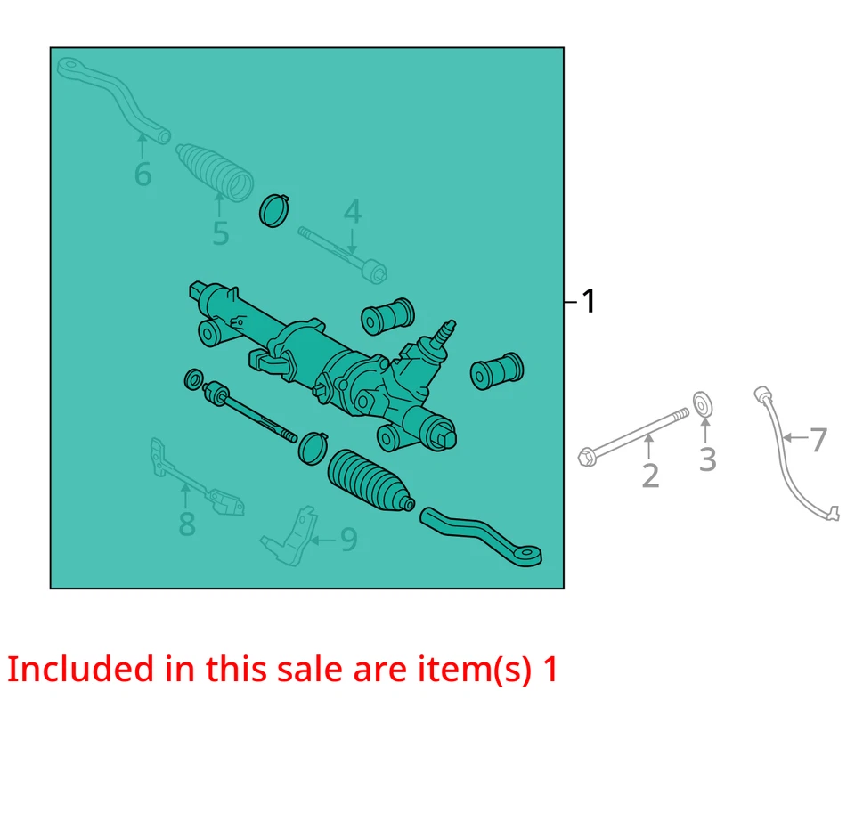 2006 Lexus GS300 Steering Gear Rack & Pinion OEM 128K Miles - LKQ435591712 - Изображение 4 из 4