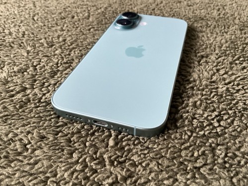 iPhone 16, 128GB, MYED3QN/A Teal, SIM Free, Mobile Phone - Zdjęcie 16 z 19